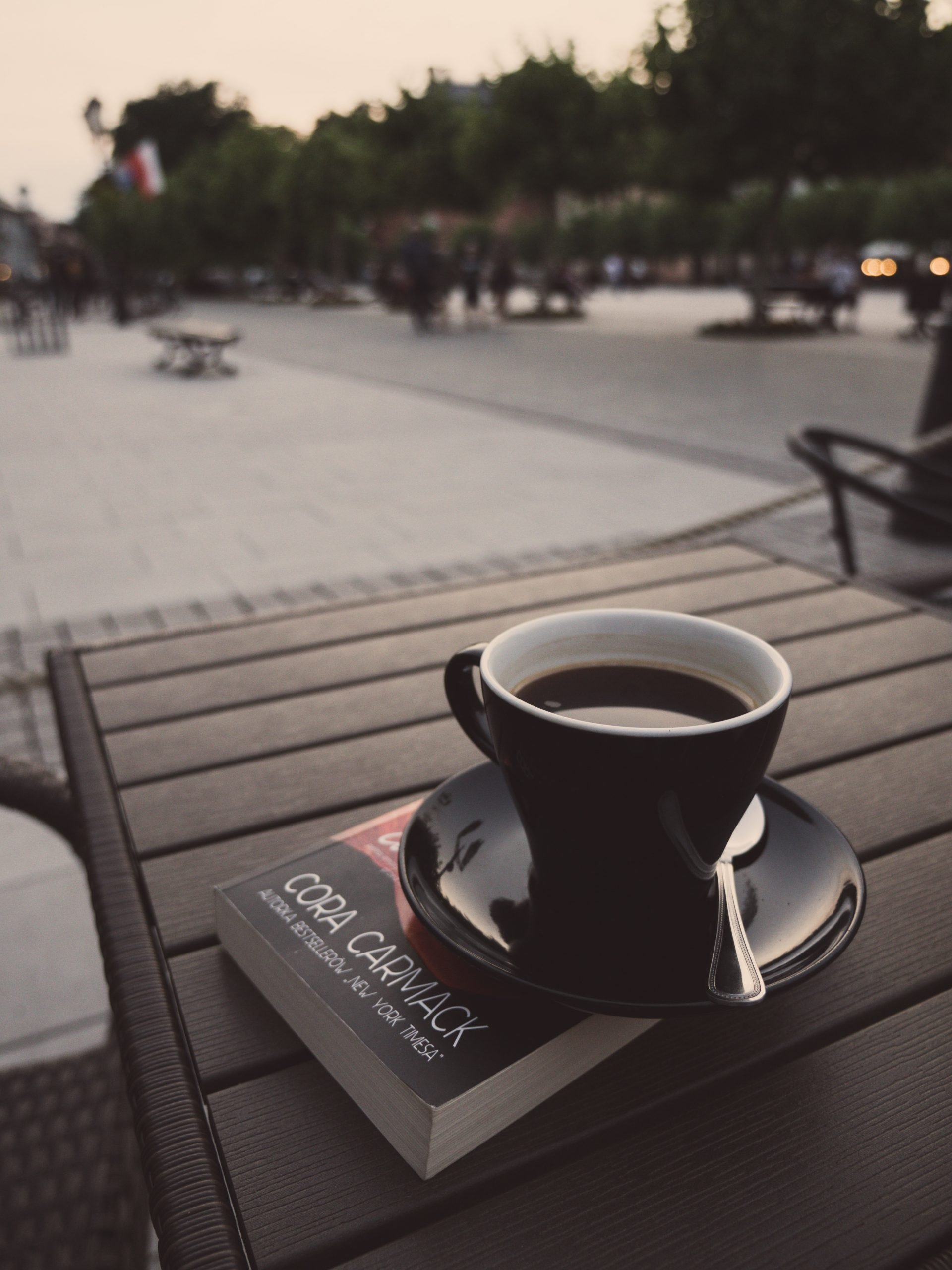 coffee and a book
